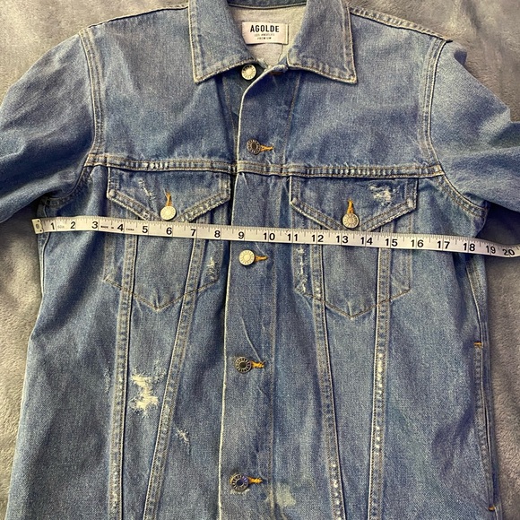 Agolde Denim Jacket Size XS - Picture 12 of 14